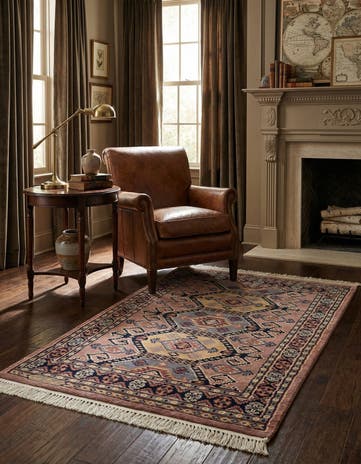 2' 7 x 4' 2 Hand Knotted Bokhara Oriental Rug