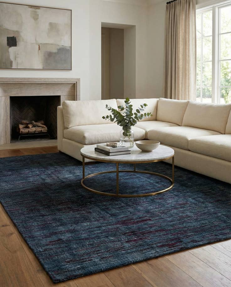 Detail image of 7' 10 x 10' Hand Knotted Darya Wool Rug