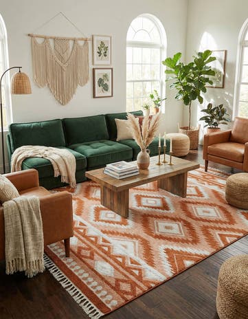 9' 6 x 14' 3 Boho Rug