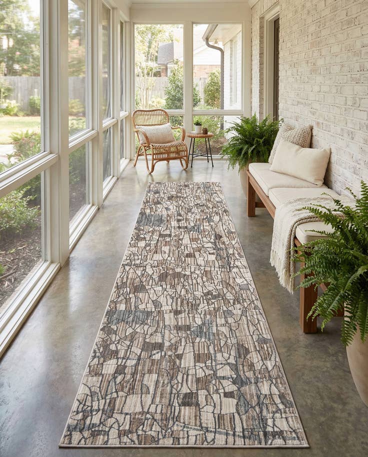 Detail image of 2' 7 x 12' Silta Runner Rug