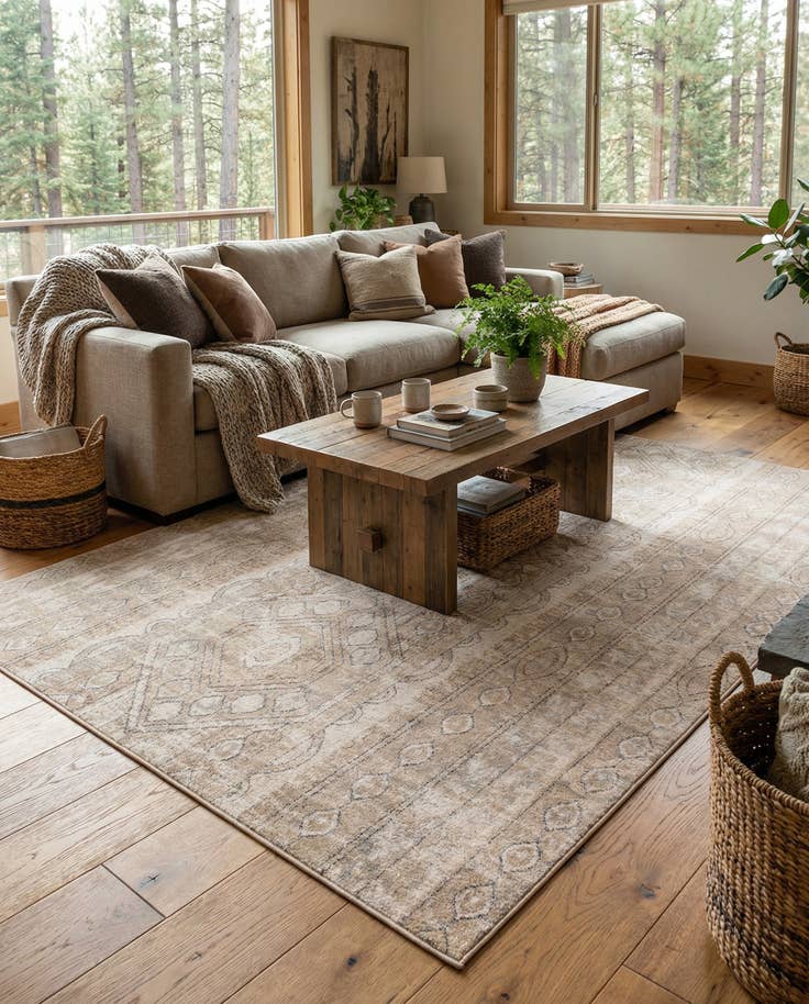 Detail image of 7' 10 x 11' Oregon Rug