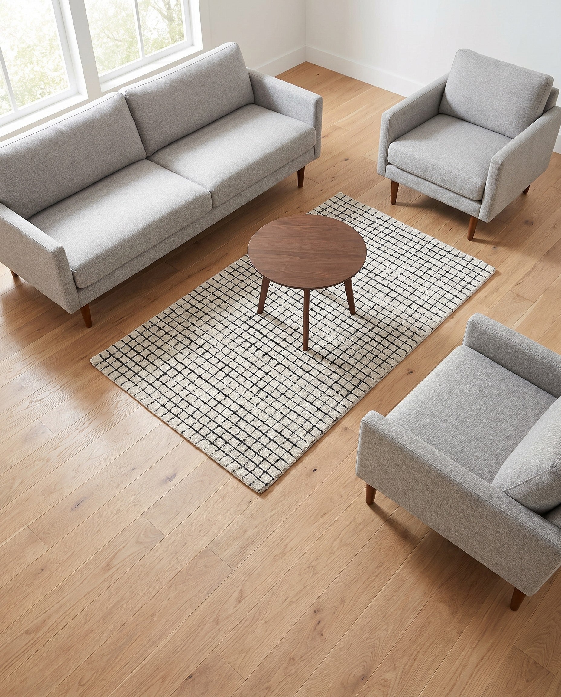 4' 1 x 6' 1 Heritage Line Wool Rug