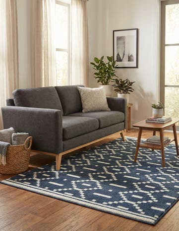 Blue Oslo Rug