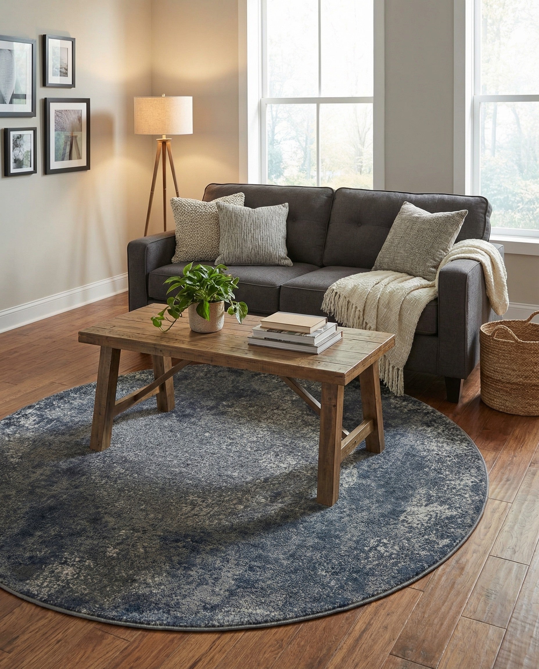 5' x 5' Oregon Round Rug