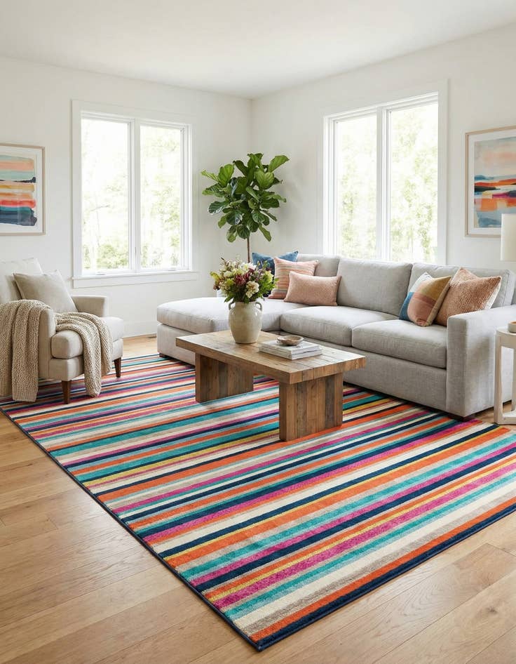 Detail image of 10' x 14' Azalea Rug