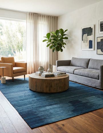 5' 10 x 7' 3 Hand Woven Kilim Modern Wool Rug