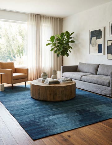 5' 10 x 7' 3 Hand Woven Kilim Modern Wool Rug