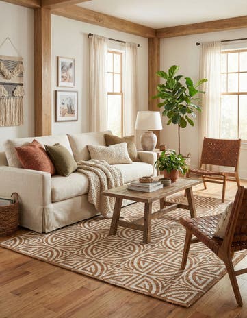 7' 10 x 10' Hand Woven Chenille Jute Rug