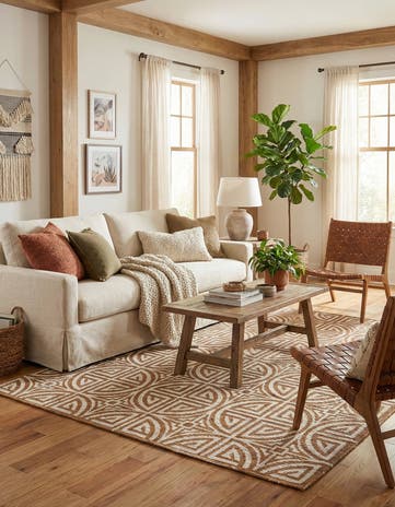 7' 10 x 10' Hand Woven Chenille Jute Rug
