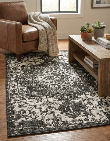 3' x 5' 3 Easy-Clean Jill Zarin Dubai Indoor / Outdoor Rug
