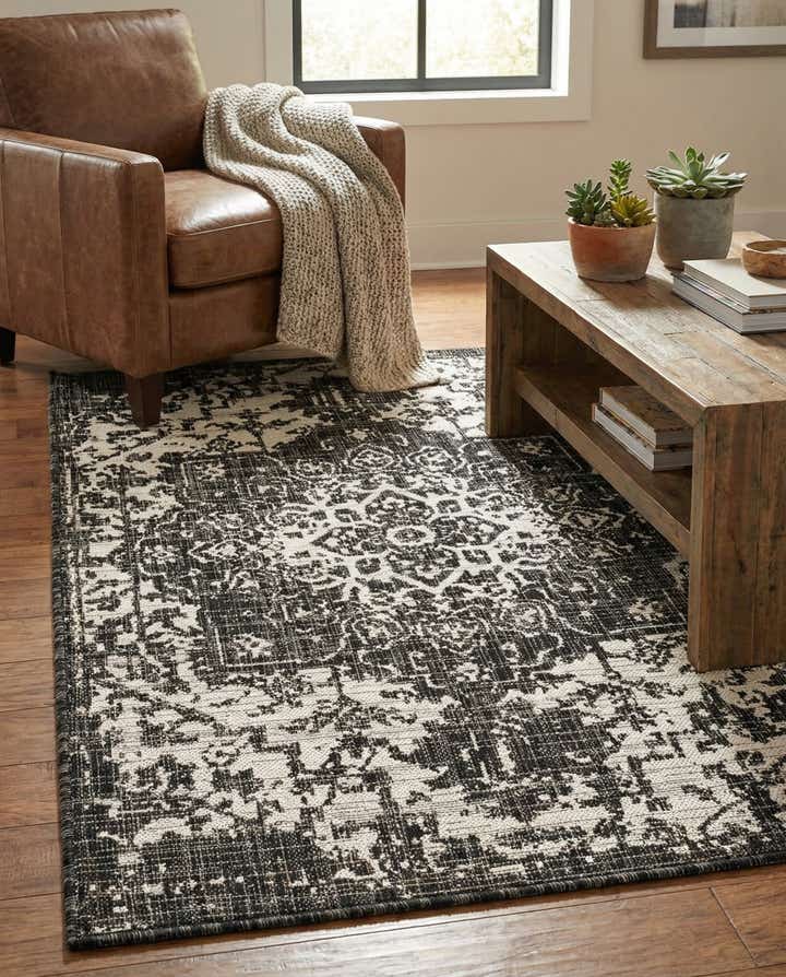 3' x 5' 3 Easy-Clean Jill Zarin Dubai Indoor / Outdoor Rug