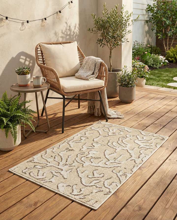 2' x 3' Easy-Clean Sabrina Soto Indoor / Outdoor Rug