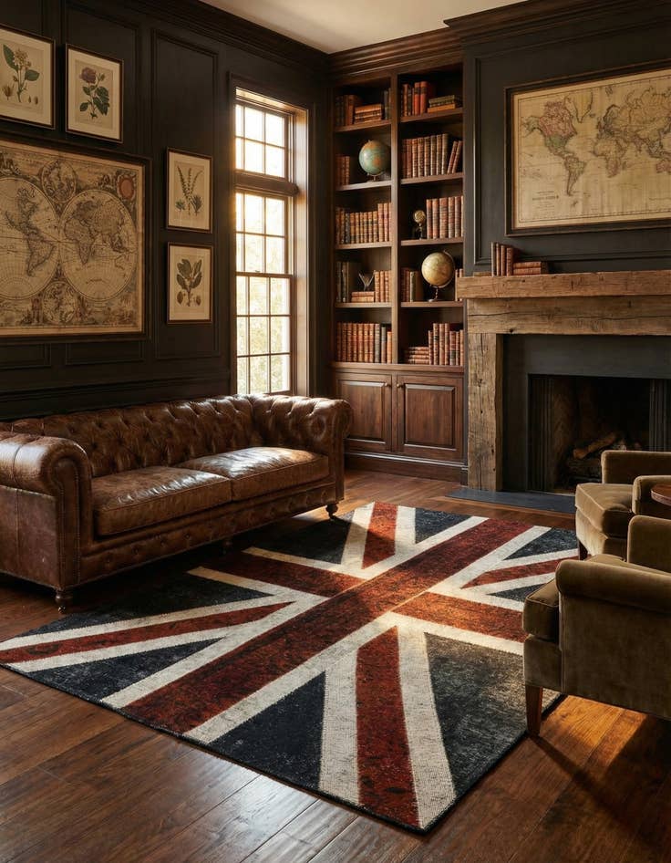 Detail image of 5' 8 x 8'  Hand Knotted Ultra Vintage Persian Wool Rug