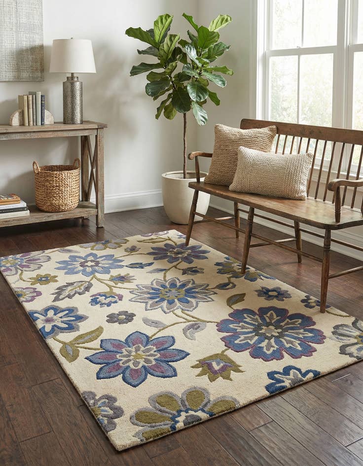 Detail image of 3' x 5' Agra Rug