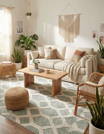 4' 5 x 6' Sabrina Soto Casa Havana Rug
