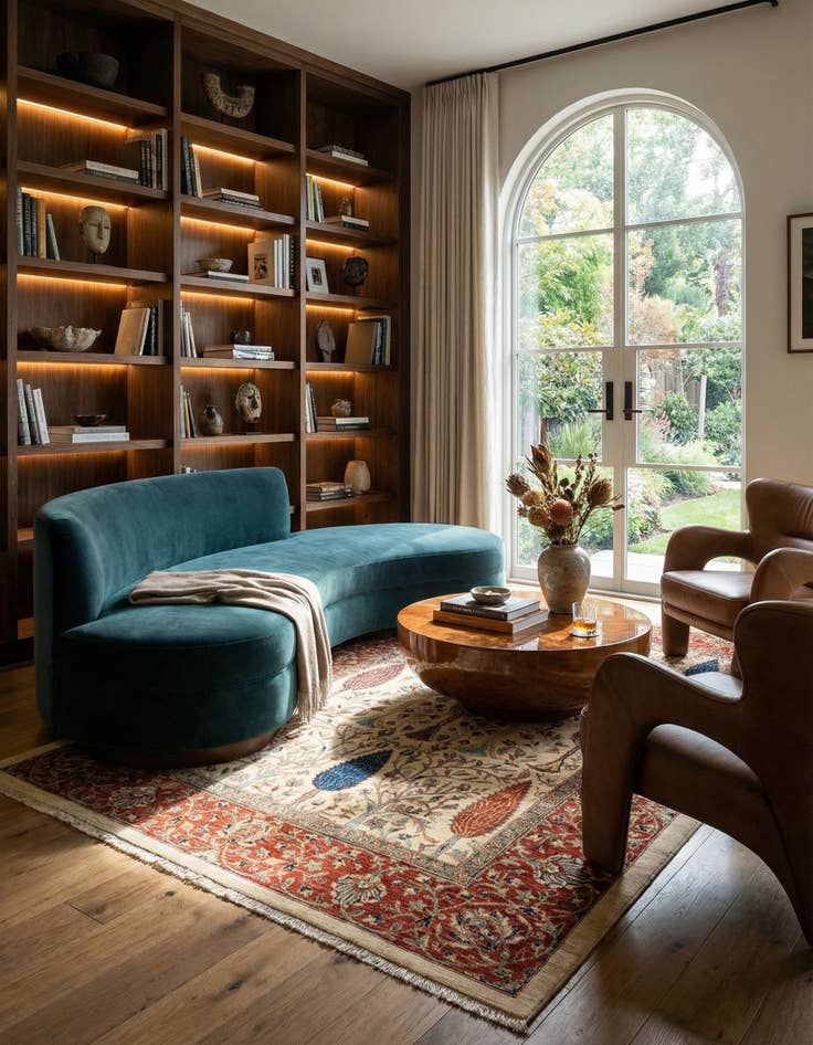 Detail image of 5' 1 x 7' 6 Ariana Ziegler Wool Rug