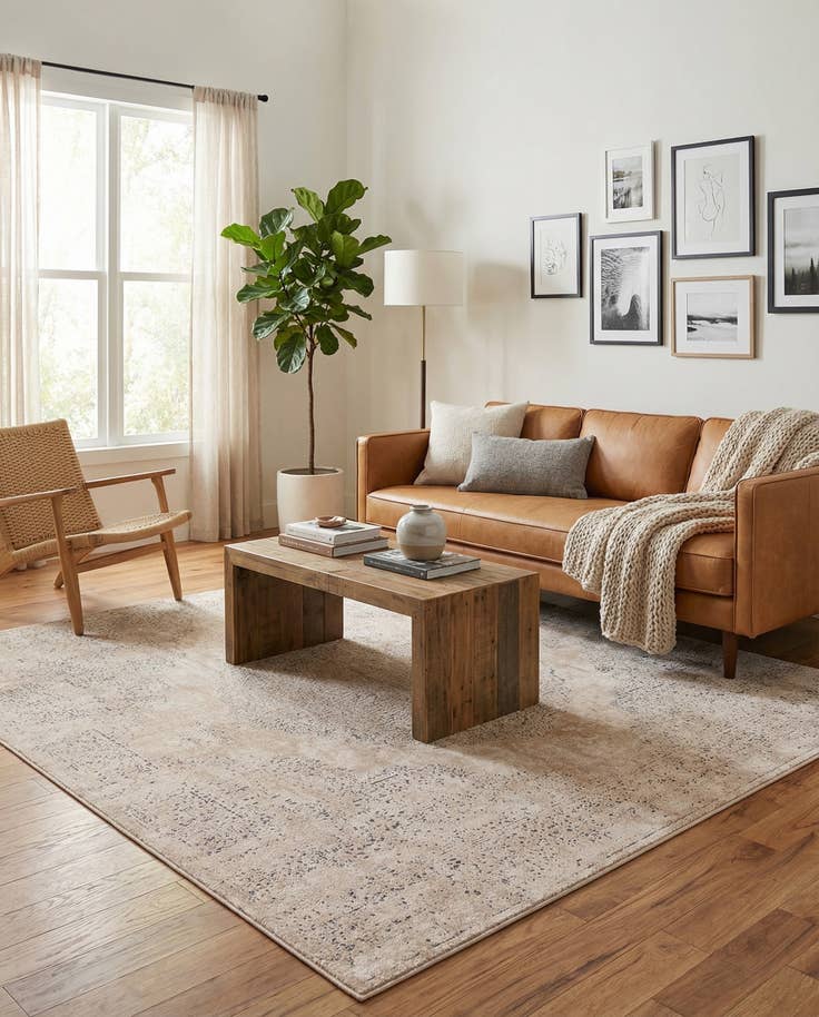 Detail image of 7' 10 x 7' 10 Oregon Square Rug