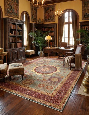 12' 1 x 16' Amina Wool Rug
