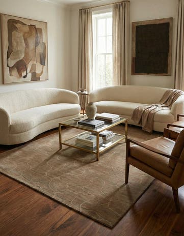 5' 10 x 8' Hand Knotted Odegard Rug