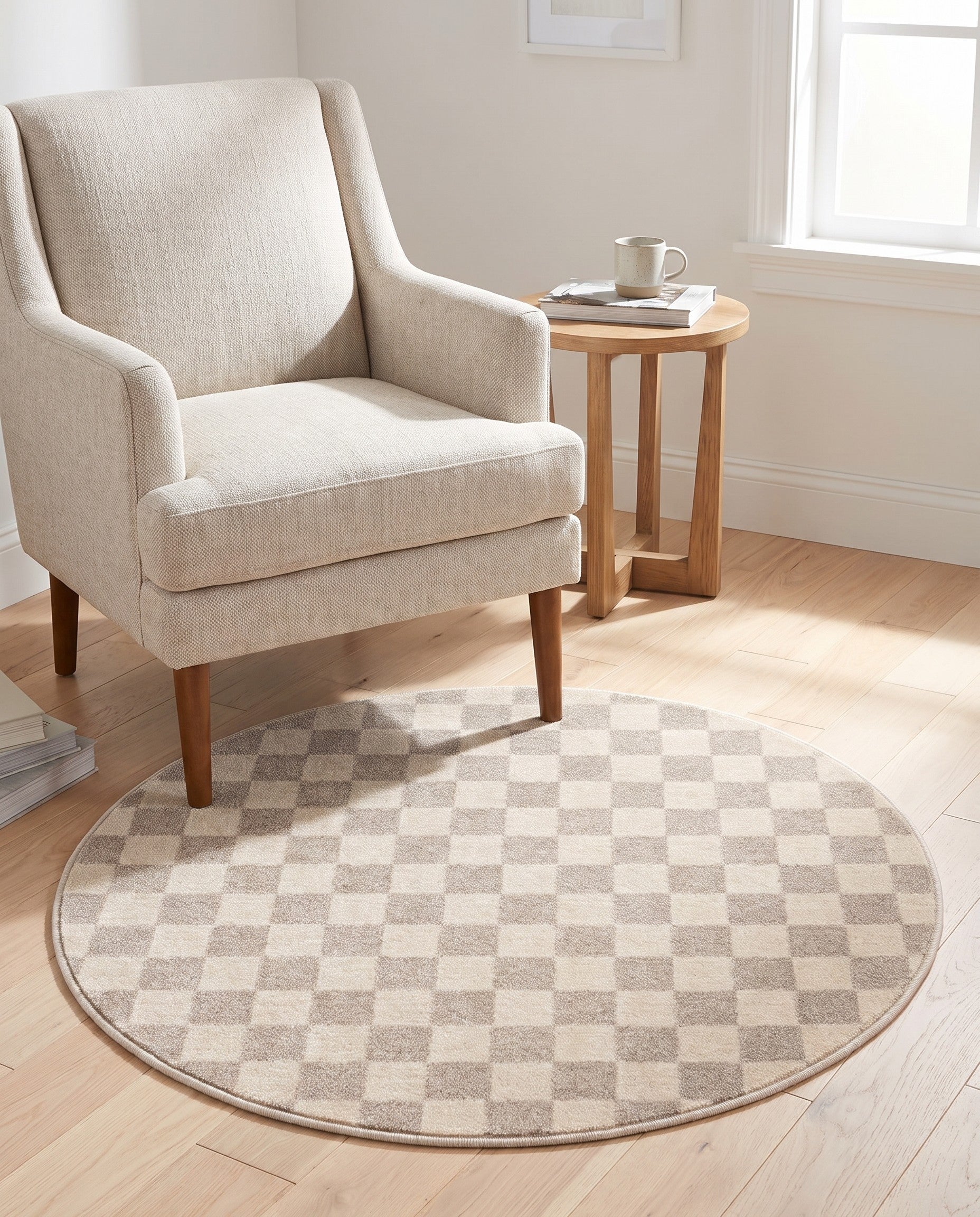 95cm x 95cm Contour Round Rug