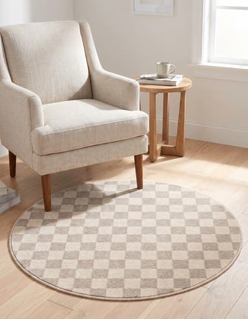 95cm x 95cm Contour Round Rug