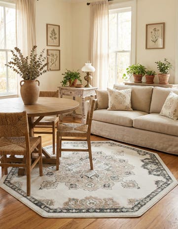 7' 10 x 7' 10 Parker Octagon Rug