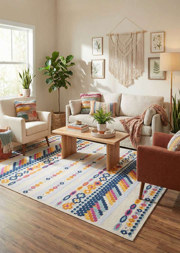 7' 10 x 10' Easy-Clean Aruba Indoor / Outdoor Rug