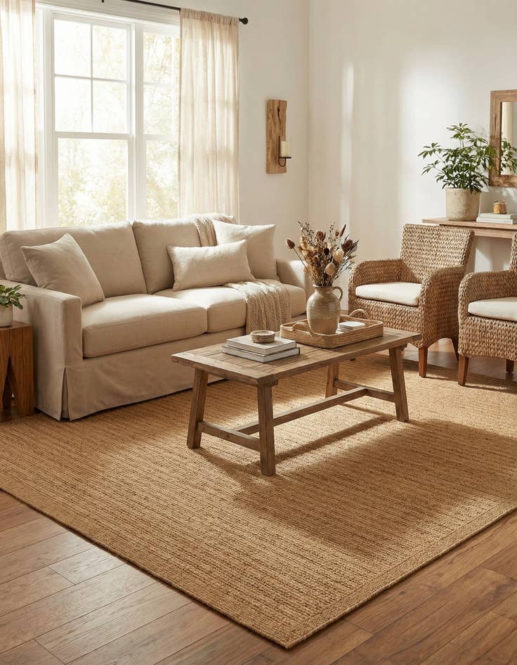 Detail image of 9' x 12'  Washable Border Indoor / Outdoor Rug