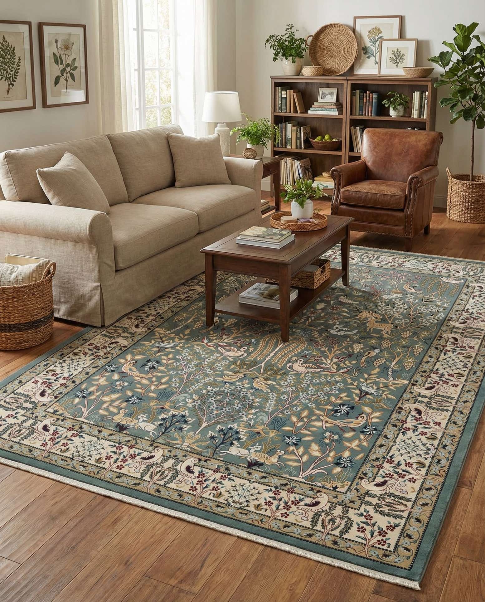 7' 10 x 11' Nain Design Rug