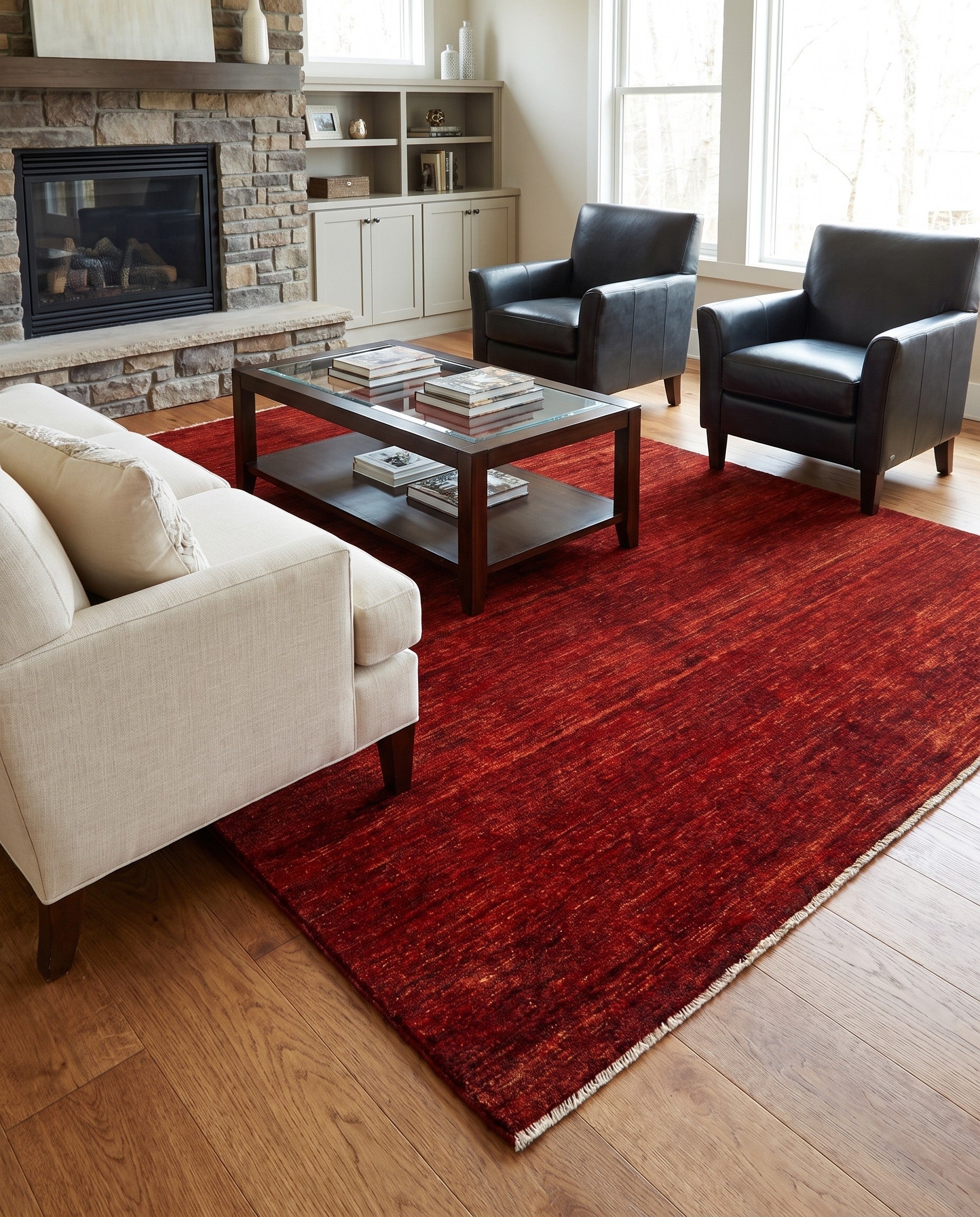 5' 8 x 7' 9 Hand Knotted Ziegler Modern Rug