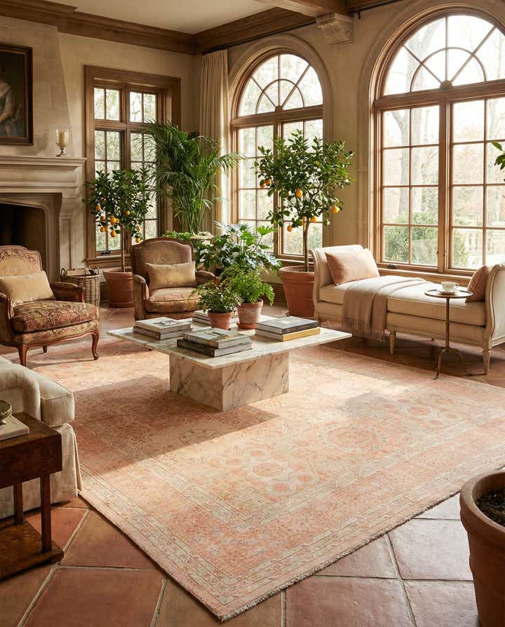 10' 1 x 13' 3 Hand Knotted Mamluk Rug