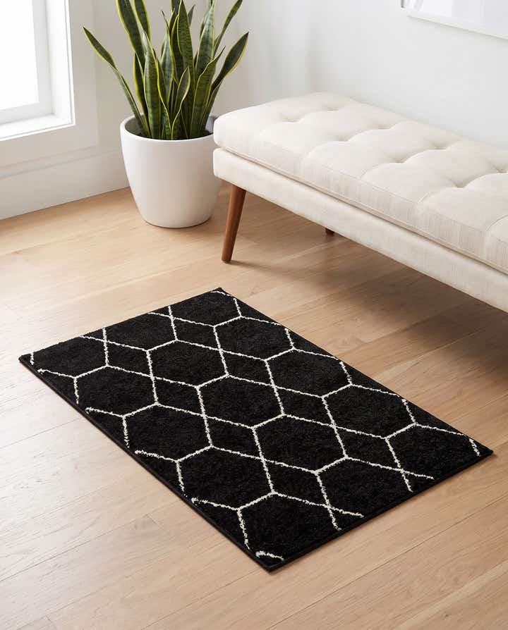 2' x 3' Trellis Frieze Rug