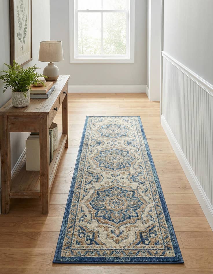 Detail image of 2' x 8' Oxford Runner Rug