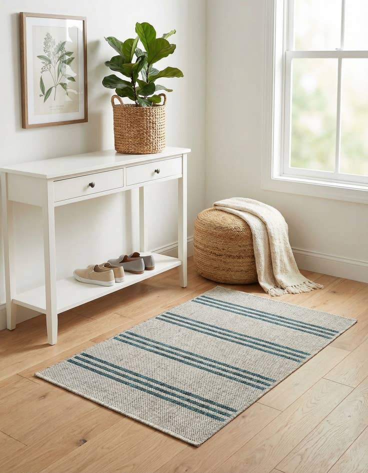 Detail image of 2' x 3' Easy-Clean Jill Zarin Anguilla Indoor / Outdoor Rug
