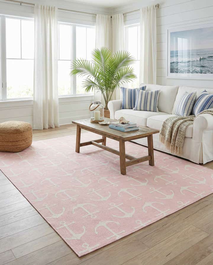 10' x 14' Easy-Clean Coastal Indoor / Outdoor Rug