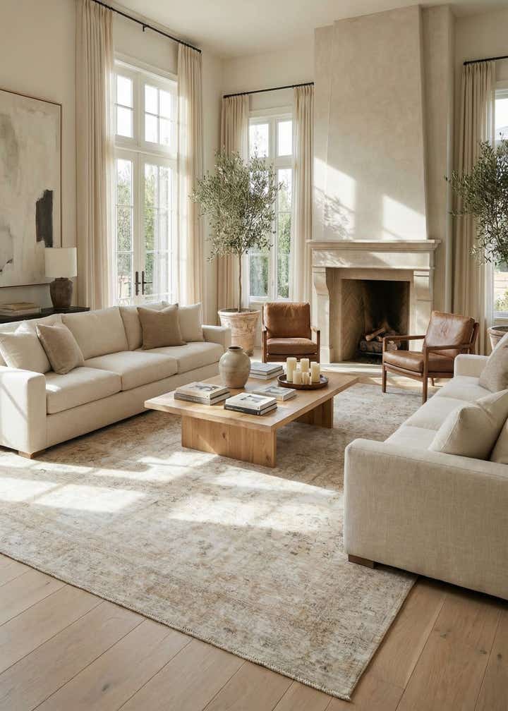 9' 6 x 12' Hand Knotted Ultra Vintage Persian Wool Rug