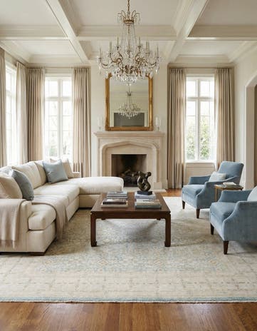 8' 4 x 11' 5 Hand Knotted Ziegler Rug