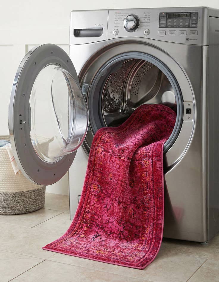 Detail image of 2' 7 x 10'  Washable Palazzo Runner Rug