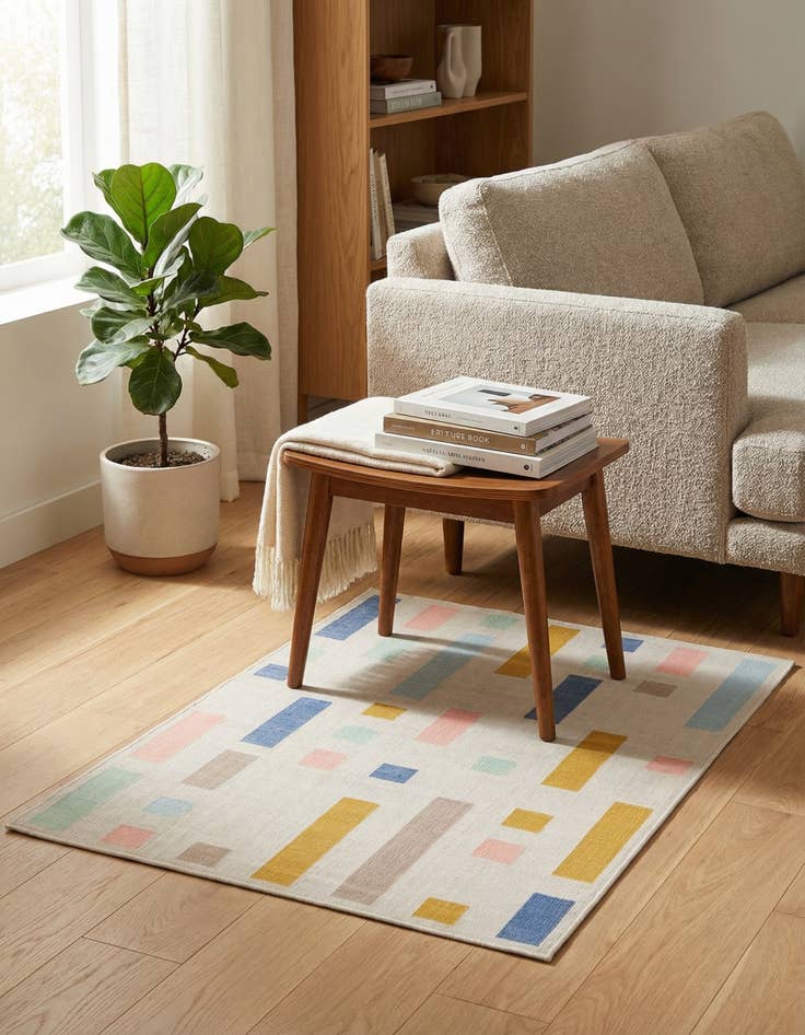 Detail image of  1' 4 x 1' 4 Lotus Sample Rug