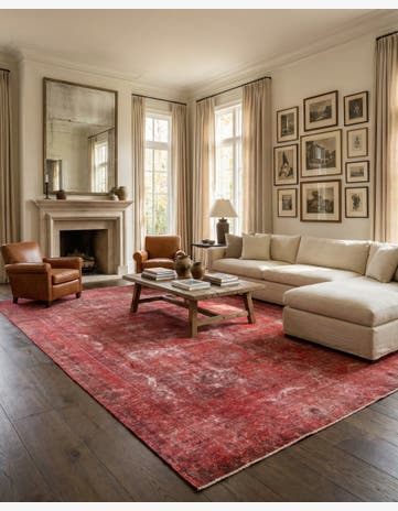8' 9 x 11' 10 Hand Knotted Ultra Vintage Persian Wool Rug