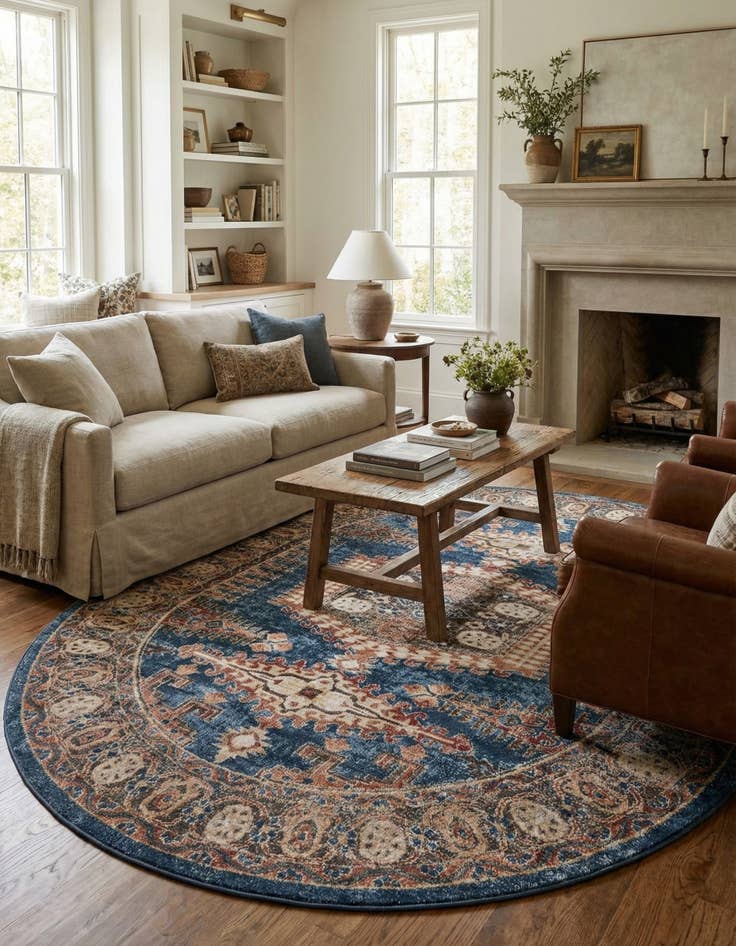 Detail image of 7' 10 x 10' Arcadia Oval Rug