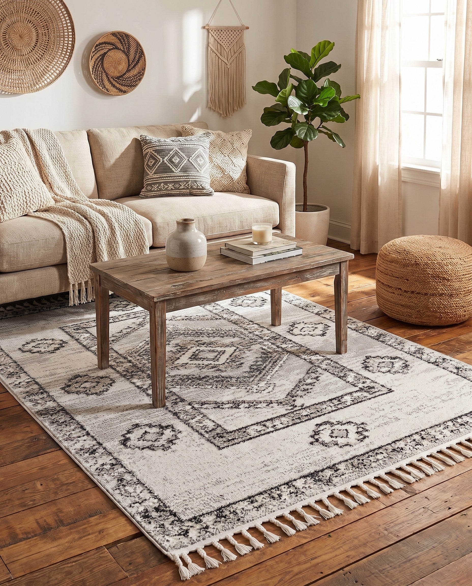 5' 3 x 8' Cherokee Rug