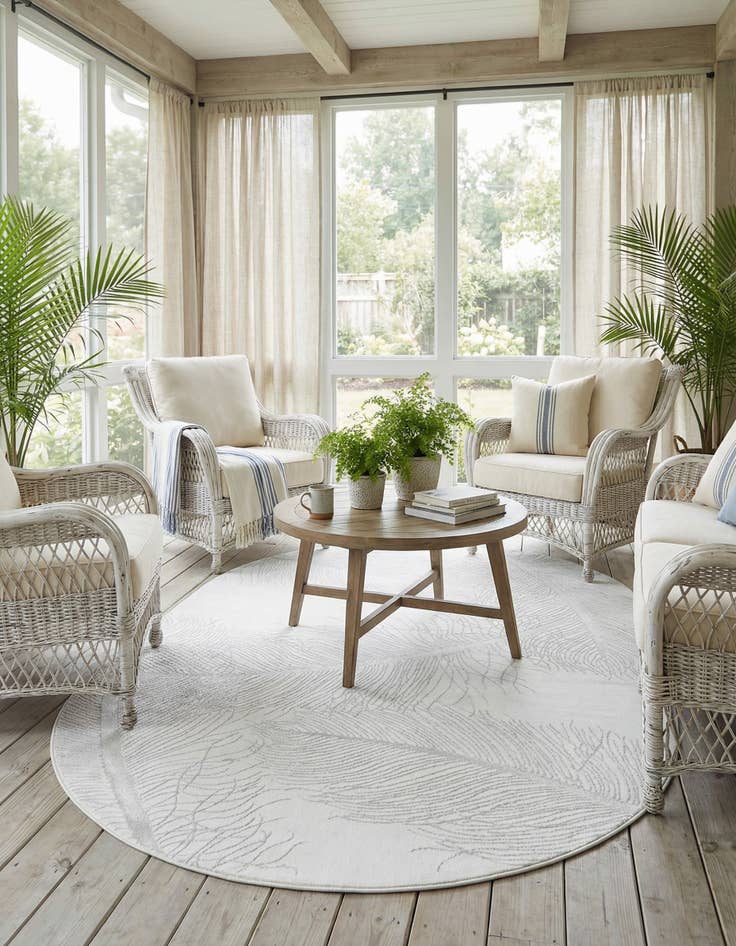 Detail image of 5' 3 x 8' Finsbury Oval Rug