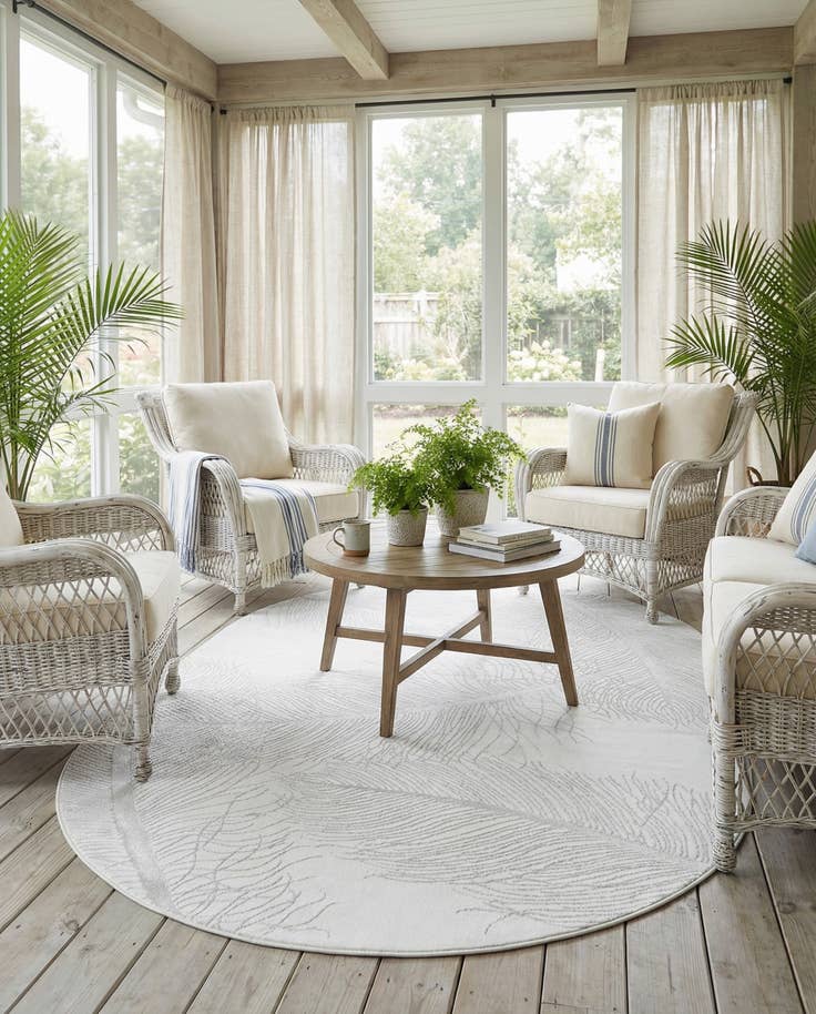 Detail image of 5' 3 x 8' Finsbury Oval Rug