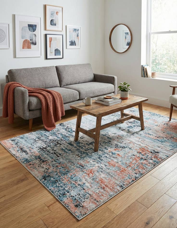 Detail image of  4' x 6' Leipzig Rug