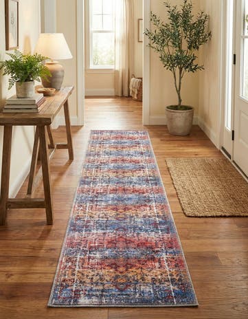 2' x 9' 10 Washable Francesca Runner Rug