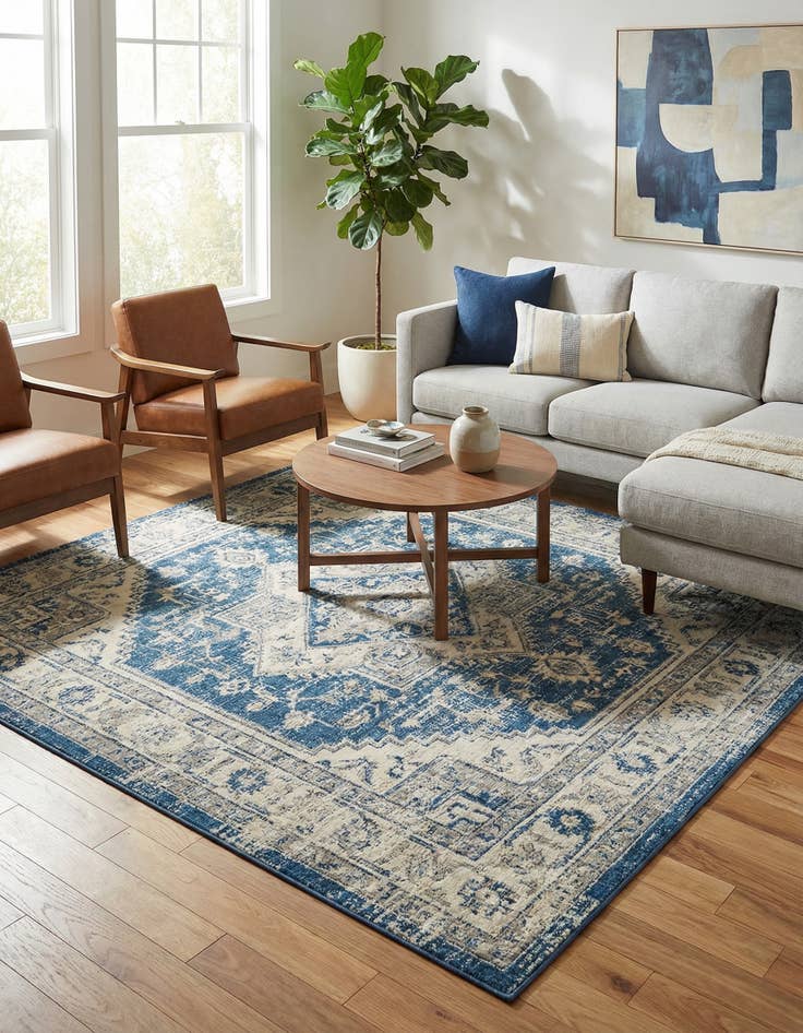 Detail image of 8' x 8' Tucson Square Rug