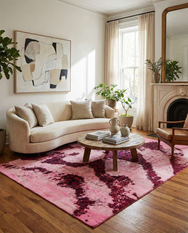 5' 2 x 7' Hand Knotted Ultra Vintage Persian Wool Rug