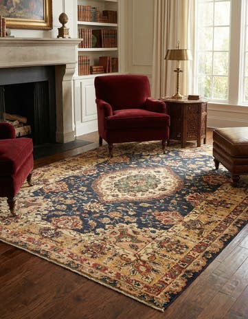 5' 9 x 7' 8 Hand Knotted Ariana Ziegler Rug