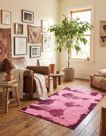 3' 3 x 5' 7 Hand Knotted Ultra Vintage Persian Wool Rug